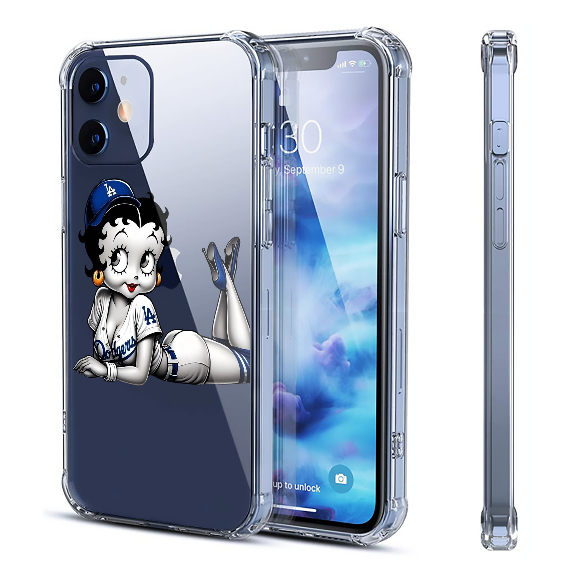  Clear IPhone 12 Case – Soft TPU With UV Print – Enhanced Drop Protection, Precise Fit, Anti-Fingerprint, Customizable Design, Scratch-Resistant, Yellow-Resistant